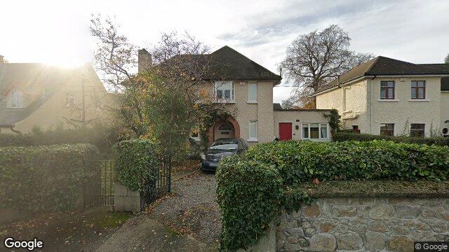 Street view of 6 Holmston Avenue, Glenageary