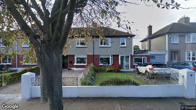 Street view of 11 Rosemount Avenue, Dublin 5