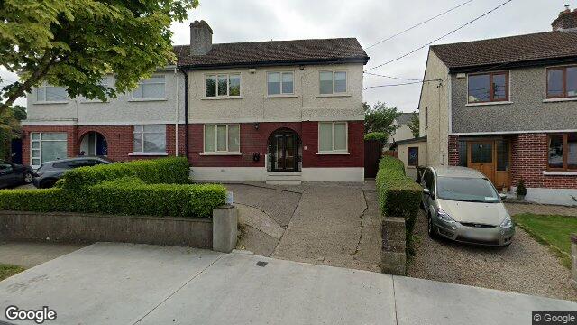 Street view of 71 Allen Park Road, Dublin
