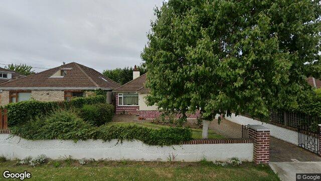 Street view of 33 Merville Road, Dublin