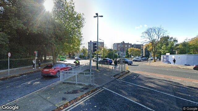 Street view of 72 Lansdowne Road, Dublin