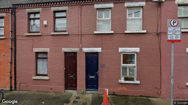 Street view of 35 Hastings Street, Dublin 4