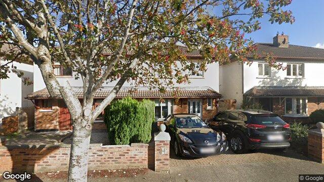 Street view of 44 Carysfort Woods, Blackrock, Dublin