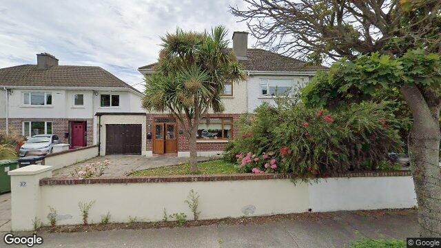 Street view of 37 St Assams Avenue, Raheny, Dublin 5