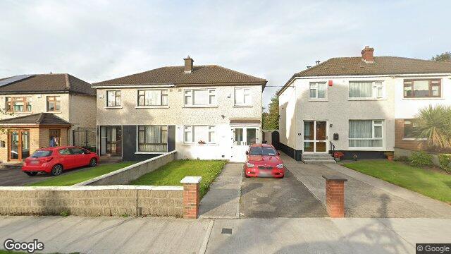 Street view of 71 Hillcrest Drive, Lucan, Co Dublin