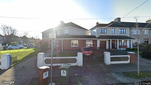 Street view of 12 Brookwood Crescent, Dublin 5