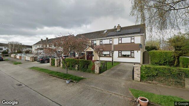 Street view of 124 Forrest Hills, Rathcoole, Dublin