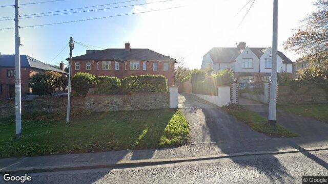 Street view of Clogrenan, 56 Foster's Avenue, Mount Merrion
