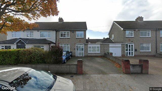 Street view of 15 Springdale Road, Raheny, Dublin