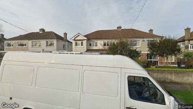 Street view of 40 Bellevue Road, Glenageary, Dublin