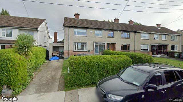Street view of 13 Highridge Green, Stillorgan, Dublin