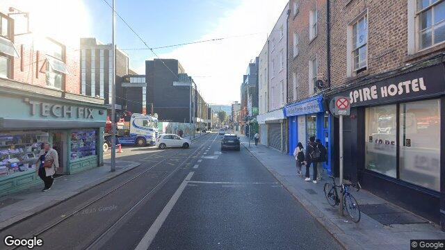 Street view of 64 Marlborough Street, Dublin 1
