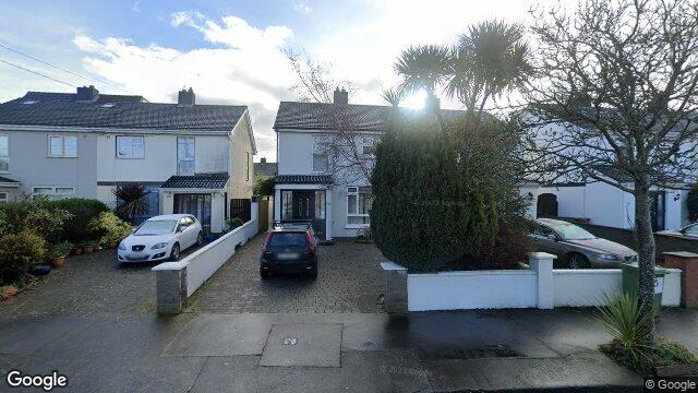 Street view of 32 Grange Park Avenue, Raheny, Dublin 5