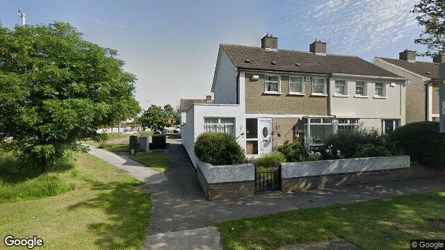 Street view of 12 Oakton Park, Ballybrack, Dun Laoghaire