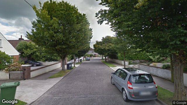 Street view of 122 Foxrock Park, Dublin
