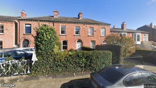 Street view of 34 Park Avenue, Sandymount