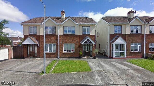 Street view of 19 Foxborough Heights, Lucan, Dublin
