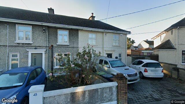 Street view of 46 Oliver Plunkett Avenue, Dunlaoghaire