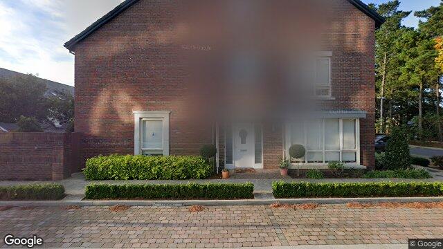 Street view of 1 Brickfield Drive, Honeypark, Dunlaoghaire