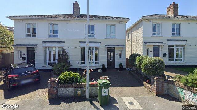 Street view of 32 Carysfort Park, Blackrock, Dublin