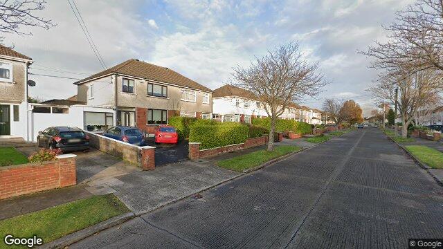 Street view of 11 Foxfield Saint John, Dublin 5