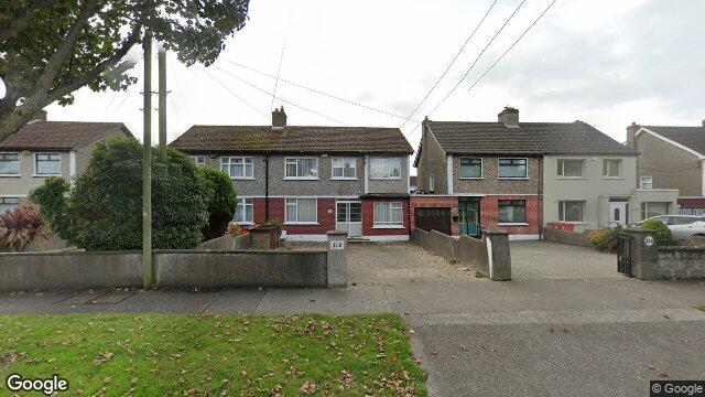 Street view of 216 Tonlegee Road, Raheny, Dublin 5