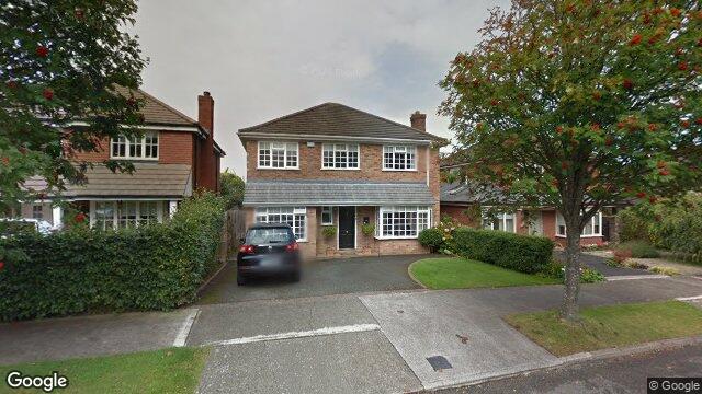 Street view of 45 Carysfort Downs, Blackrock