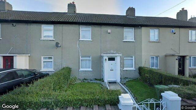 Street view of 123 St Patricks Cresent, Monkstown Farm, Dun Laoghaire