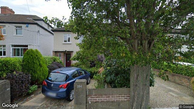 Street view of 184 Dunluce Road, Dublin 3