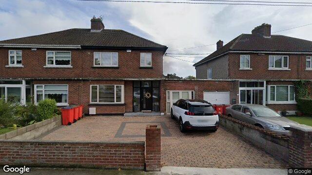 Street view of 29A St Brendans Avenue, Malahide Road, Dublin 5