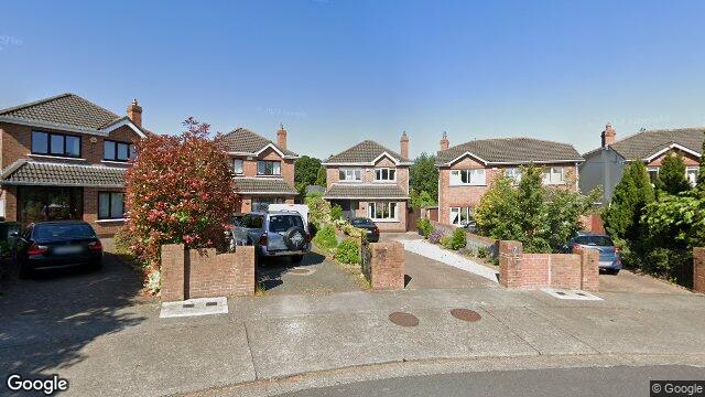 Street view of 7 Belmont Lawn, Stillorgan, Dublin