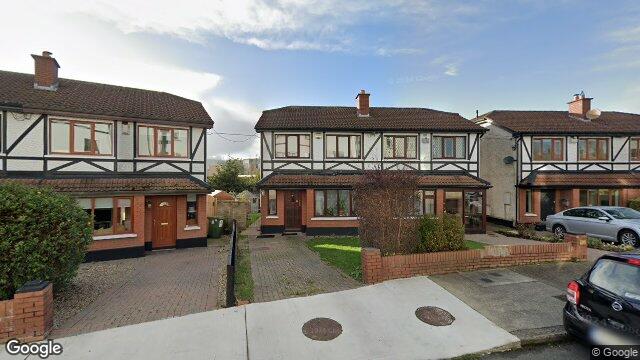 Street view of 14 Grange Terrace, Deansgrange, Blackrock