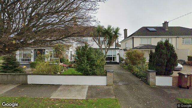 Street view of 3 Flower Grove, Killiney, Dublin
