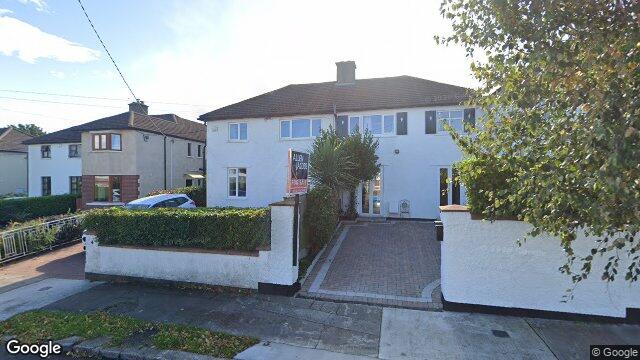 Street view of 4 Woodbine Avenue, Blackrock, Dublin
