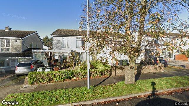 Street view of 21 Churchview Avenue, Killiney, Dublin