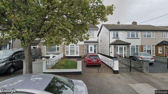 Street view of 9 Montrose Avenue, Dublin 5