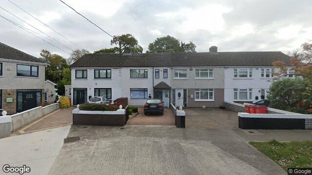 Street view of 21 Moatfield Road, St Brendans Estate, Coolock Dublin 5