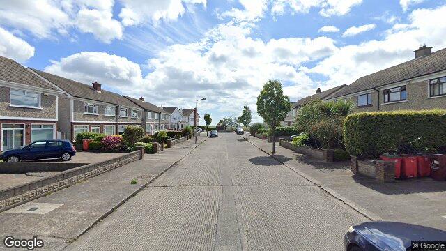 Street view of Apt 25 the Glen Oakwood, Bettyglen, Raheny Dublin 5