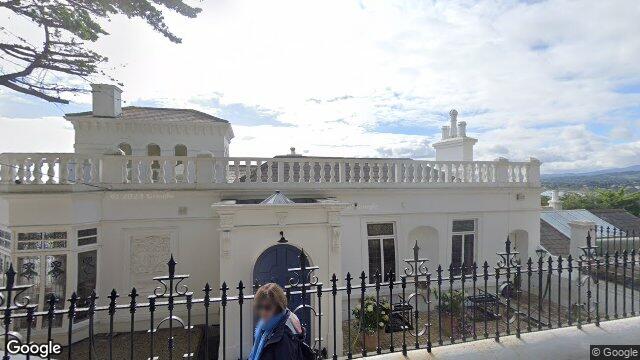 Street view of Vico Road, Killiney