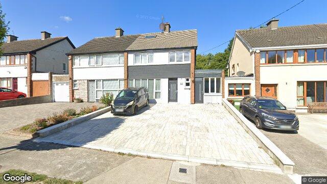 Street view of 88 Wyattville Park, Loughlinstown, Dublin