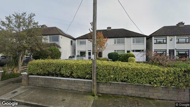 Street view of 36 Thomastown Road, Dun Laoghaire, Dublin