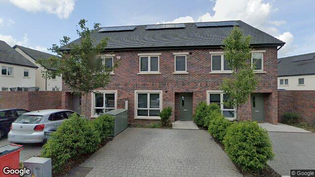 Street view of 33 Shackleton View, Shackleton Park, Lucan