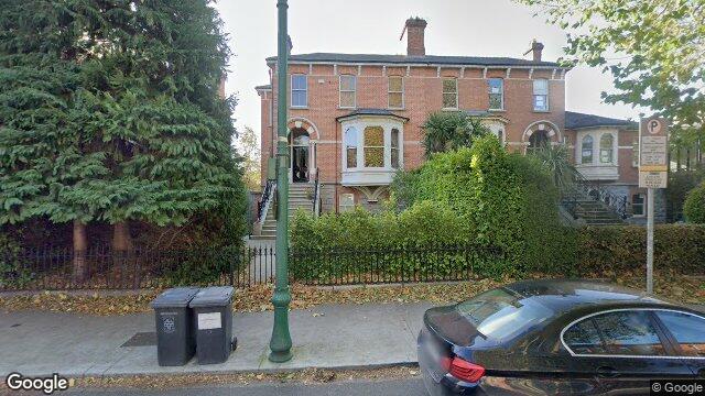 Street view of 37 Northumberland Road, Dublin