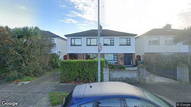Street view of 20 Bayview Drive, Killiney, Dublin