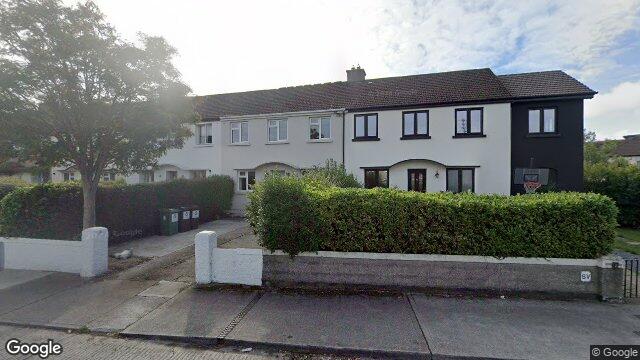 Street view of 4 Highthorn Park, Dun Laoghaire, Dublin