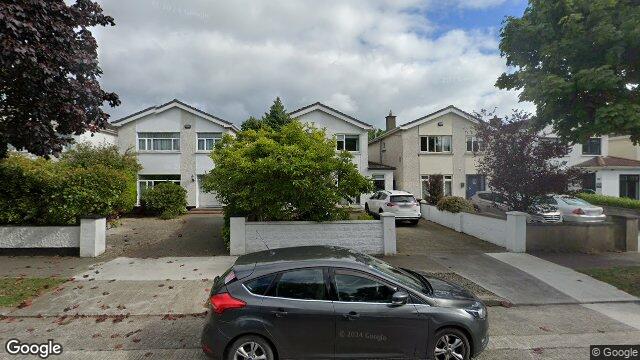 Street view of 108 Churchview Road, Killiney, Co Dublin