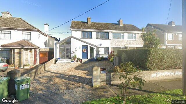 Street view of 13 Woodlands Avenue, Dublin