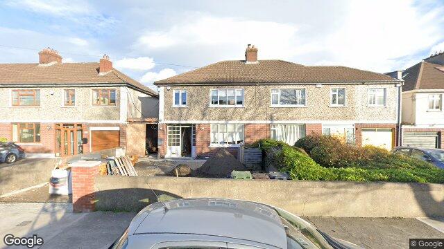 Street view of 176 Clonkeen Road, Blackrock