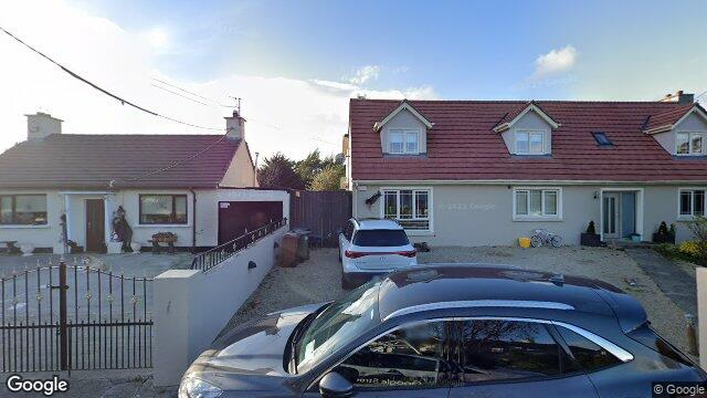 Street view of 1 Connolly Crescent, Kinsealy, Malahide Dublin 1