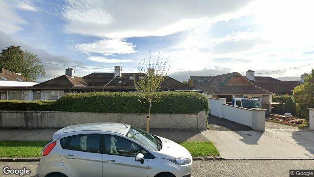 Street view of 7 Clonmore Road, Mount Merrion, Dublin